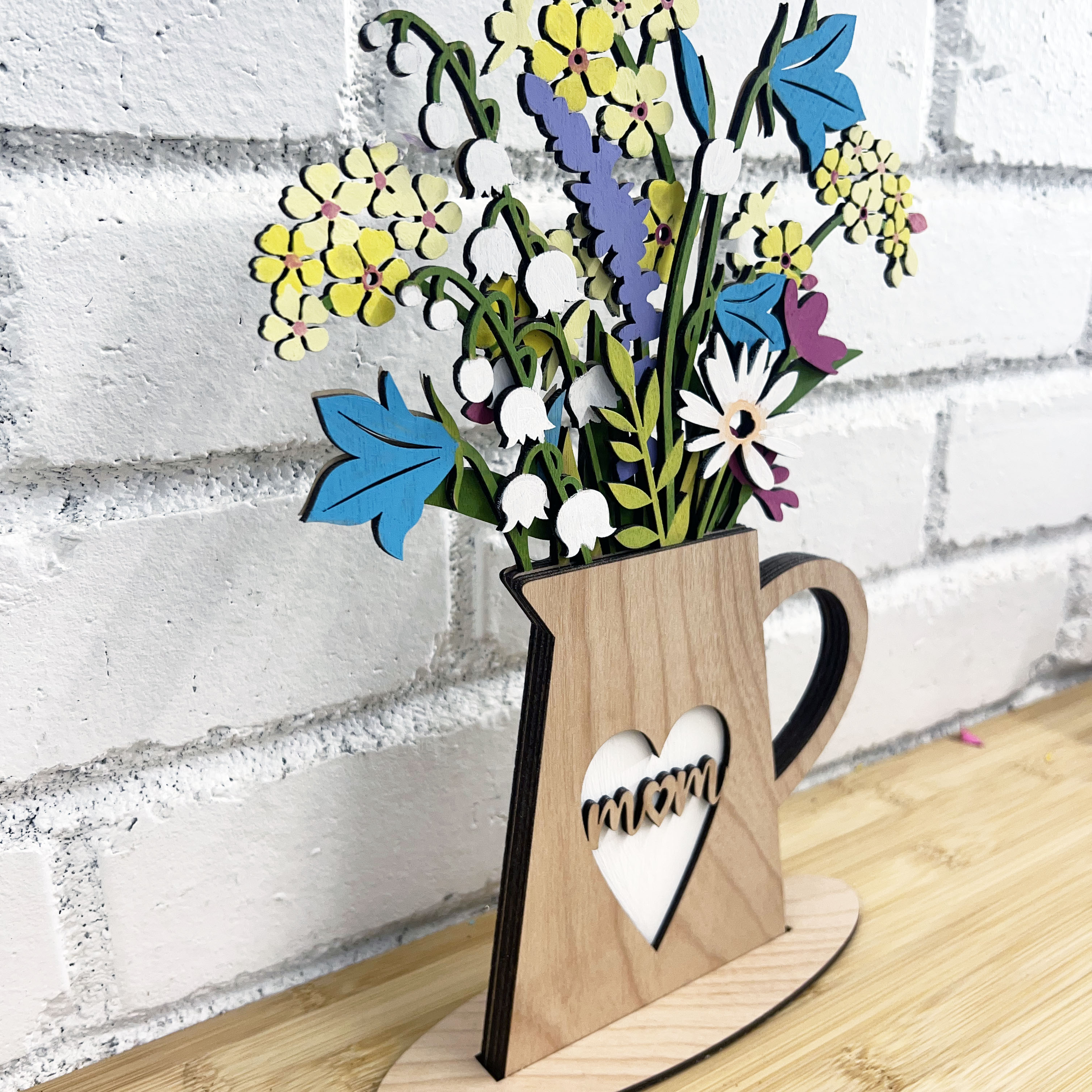 Mother's Day Flower Holder – Sawdust & Swirls