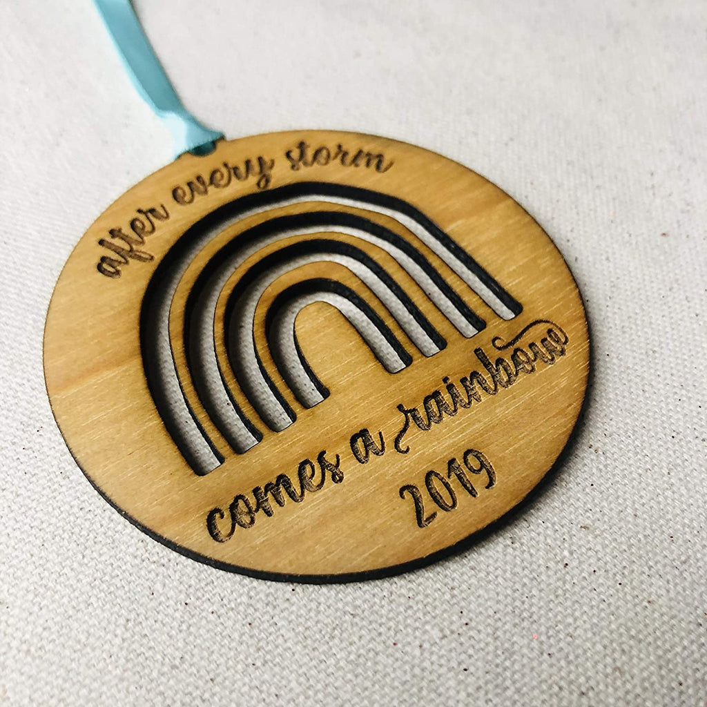 After Every Storm Comes a Rainbow Ornament