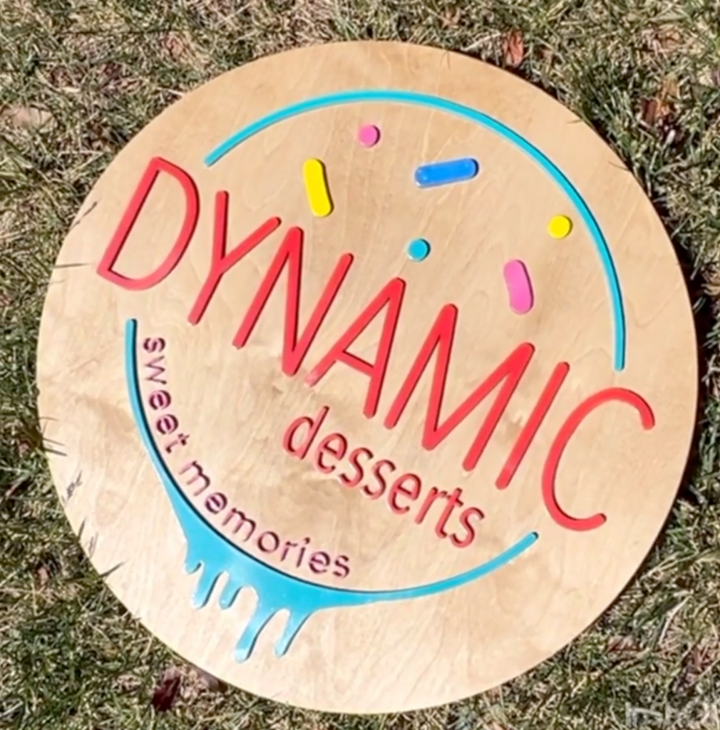 Custom Logo Signs - Double Layed - Multi Colored