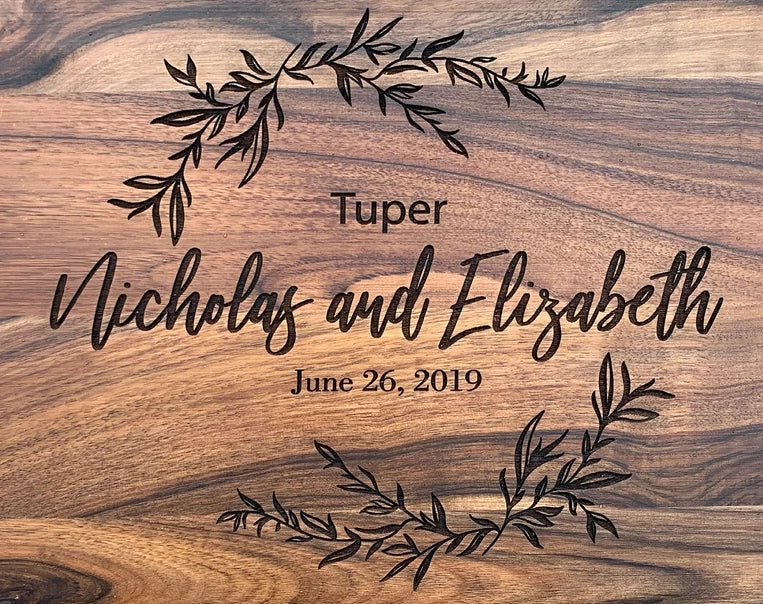 Custom Engraved Wooden Cutting Boards