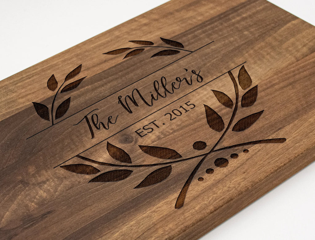 Custom Engraved Wooden Cutting Boards