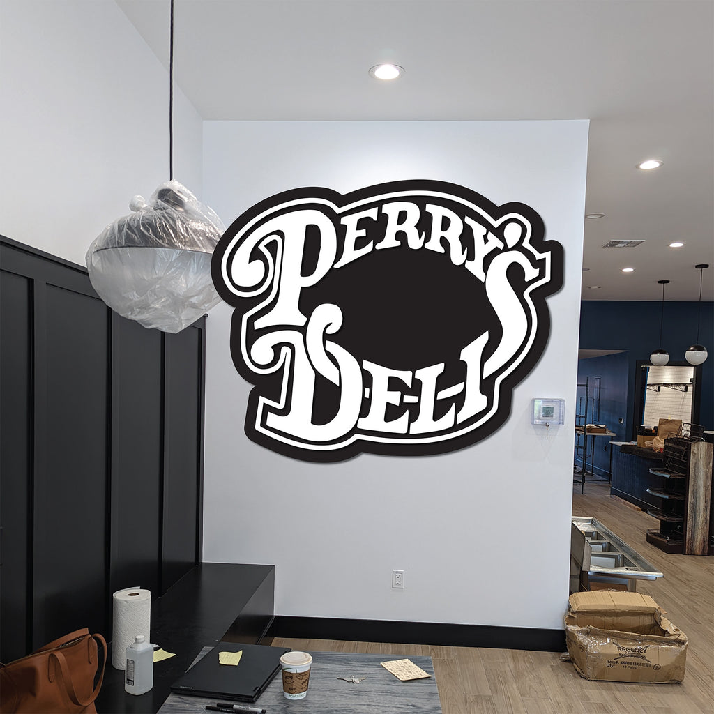 Perry's Deli Custom Sign