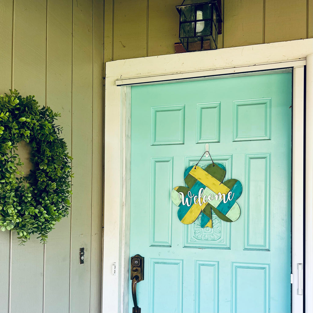 Shiplap Welcome 3D Sign - DIY Paint it Yourself Kit
